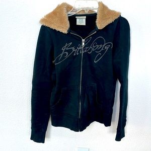 Billabong S Women’s Hoodie with Faux Fur in Hood